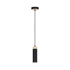 Lampa Wisząca Pedro Black 1xGU10 | MLP4260 Milagro