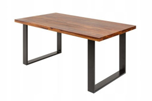 Stół do jadalni Iron Craft 200x90 cm / lite drewno