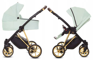 Wózek dziecięcy BABYACTIVE MUSSE ULTRA 3w1 MINT