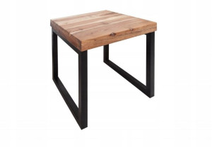 Stolik Elements 45 cm drewno, akacja