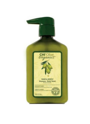 CHI OLIVE ORGANICS HAIR BODY SHAMPOO Szampon żel do mycia ciała 340ml