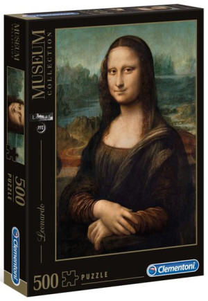 Clementoni Puzzle 500 Leonardo Mona Lisa