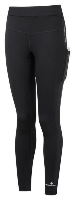 RONHILL Legginsy biegowe damskie TECH REVIVE STRETCH TIGHT czarne