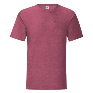 Koszulka męska ICONIC 150g Fruit of the Loom Heather Burgundy S