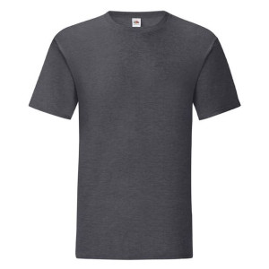 Koszulka męska ICONIC 150g Fruit of the Loom Dark Heather Grey XXL