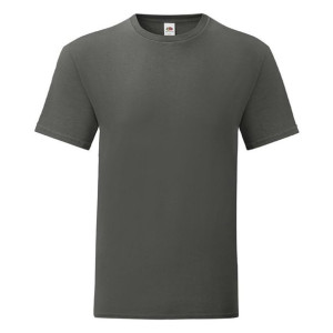 Koszulka męska ICONIC 150g Fruit of the Loom Light Graphite XL