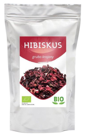 BIO Hibiskus kwiat krojony 900G A