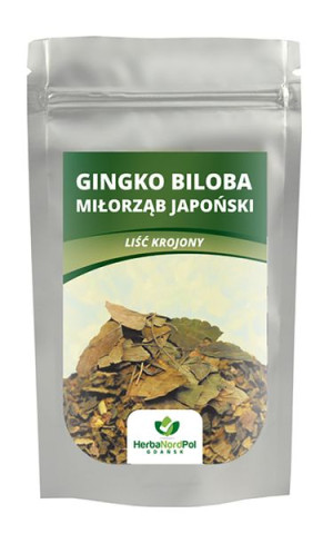 Miłorząb japoński Ginkgo CIĘTY 500G A
