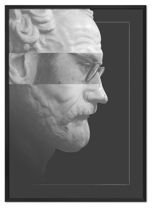 Obraz na płótnie plakat sztuka współczesna 53x73cm
