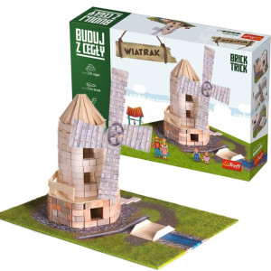 Trefl Buduj z cegły Wiatrak L Brick Trick