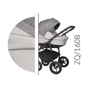 Baby Merc ZipyQ  3w1 wózek dziecięcy wielofunkcyjny szary