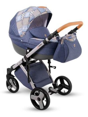 NOWOŚĆ! Wózek dziecięcy wielofunkcyjny Comfort CARELLO Lonex 3w1 granatowy