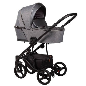 Nowość wózek dziecięcy Novis 4w1 Baby- Merc ciemny szary