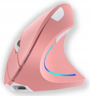 Ergonomiczna myszka bezprzewodowa pionowa 2400 DPI
