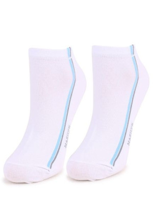 Skarpetki Damskie Forte 52 WHITE/LIGHT BLUE/GREY ONE SIZE