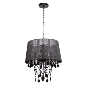 Lampa wisząca MONA 3 czarna LP-5005/3P Light Prestige