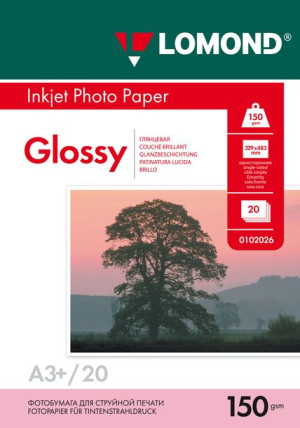Papier Foto A3+ Błysk 150g Do Drukarki Atramentowej 20szt