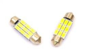 Żarówka samochodowa LED C5W 9 SMD 5630