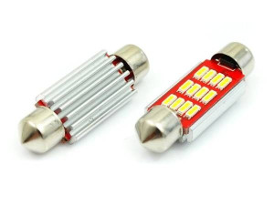 Żarówka samochodowa LED C5W 12 SMD 4014 CANBUS