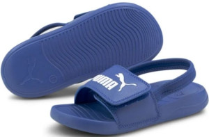 Sandały dla dzieci Puma Popcat 20 Backstrap niebieskie 380555 06