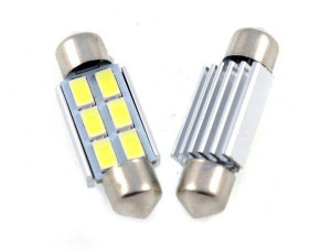 Żarówka samochodowa LED C5W 6 SMD 5630 CANBUS