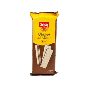 Bezglutenowe Wafle Kakaowe Wafers Cacao "Gluten-free Cocoa Wafers" 125g Sch