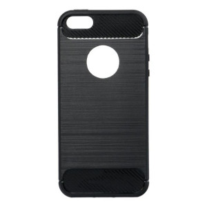 Futerał Forcell CARBON do IPHONE 5/5S/SE czarny