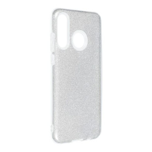 Futerał Forcell SHINING do HUAWEI P30 LITE srebrny
