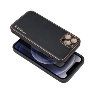 Futerał Forcell LEATHER Case skórzany do XIAOMI Redmi 10 czarny