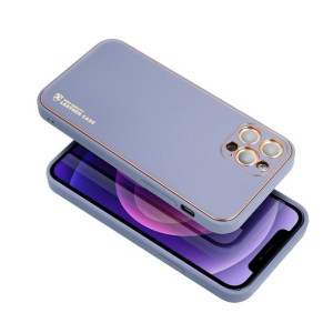 Futerał Forcell LEATHER Case skórzany do IPHONE 13 PRO niebieski