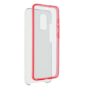 Futerał 360 Full Cover PC + TPU do SAMSUNG S21 czerwony