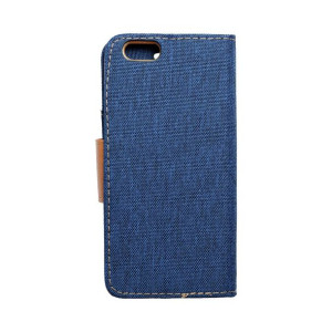 Kabura CANVAS Book do IPHONE 6/6S niebieski