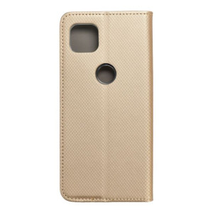Kabura Smart Case book do MOTOROLA MOTO G 5G złoty
