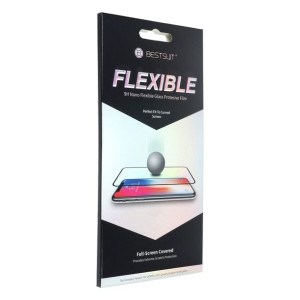 Szkło hybrydowe Bestsuit Flexible 5D Full Glue do Huawei Mate 20 czarny