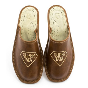 Super Tata! Prezent Urodziny Skóra! Dla Taty