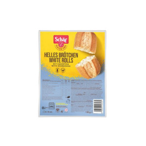 Bezglutenowe Bułki Panini White Rolls "Gluten-free Panini White Rolls" 130g