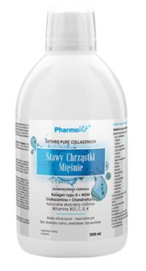 Pharmovit stawy chrząstki mięśnie kolagen msm 500 ml