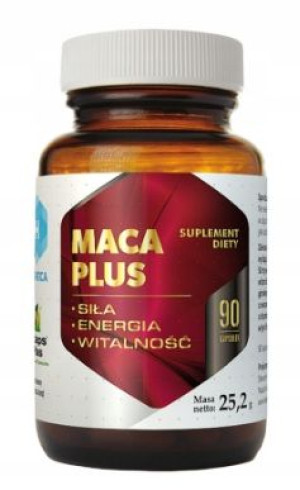 Maca Plus Siła Energia Witalność 90 Kaps Hepatica