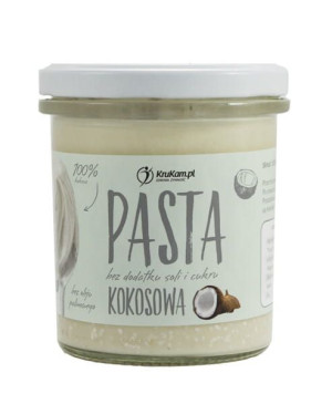 Pasta kokosowa 100% bez soli i cukru krukam 300g