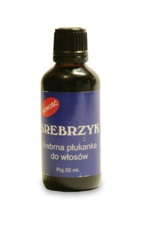 Srebrzyk Srebrna Płukanka Do Włosów 50ml