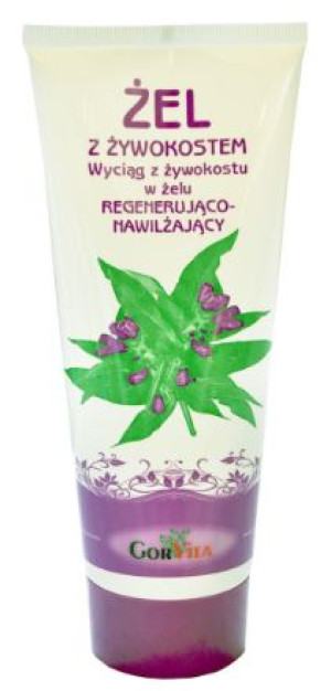 Żel Wyciąg Z Żywokostu W Żelu Regenerująco - Nawilżający - 200 Ml Gorvita