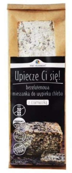 Mieszanka Chleba Bezglutenowego Z Czarnuszką 500 G Pięć Przemian