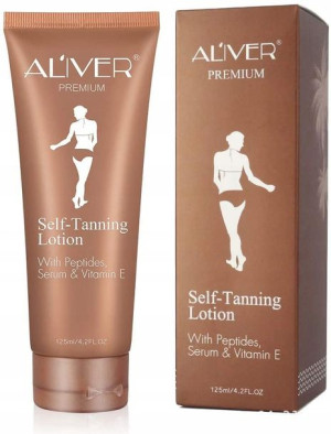 ALIVER naturalny balsam do opalania samoopalacz