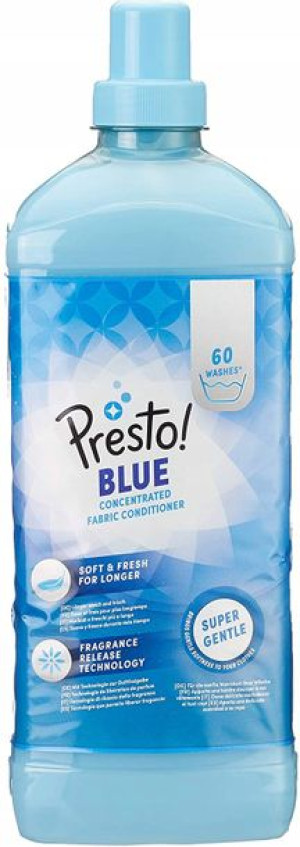 PRESTO! Płyn do płukania DO TKANIN 60 PRAŃ 1,5L