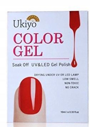 Ukiyo color gel soak off uv&led 6x10 ml kolory