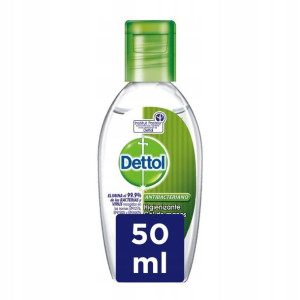 DETTOL Antybakteryjny żel do rąk 50ml HIT!