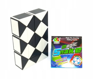 MAGICZNY WĄŻ UKŁADANKA Logiczna MAGIC Snake CUBE FIDGET TOY