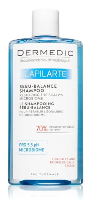 Dermedic Capilarte Szampon Przetłuszczające 300ml