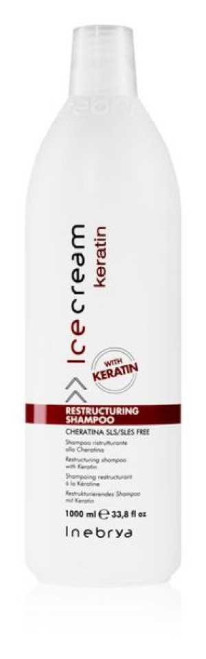 Inebrya Keratin Szampon Restrukuryzujący 1000ml