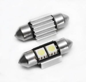 Żarówka samochodowa LED C5W 2 SMD 5050 CANBUS